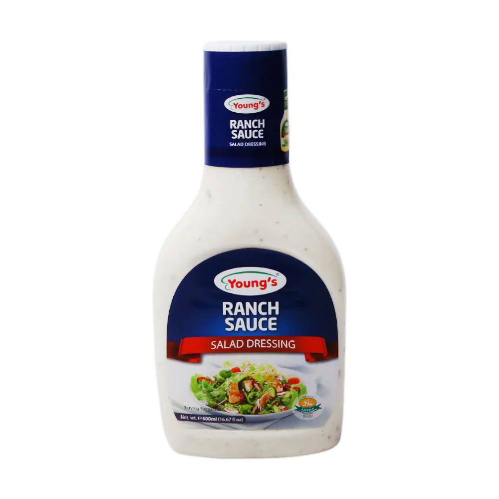 Picture of Young's Salad Dressing Ranch Sauce Pouch 500ml