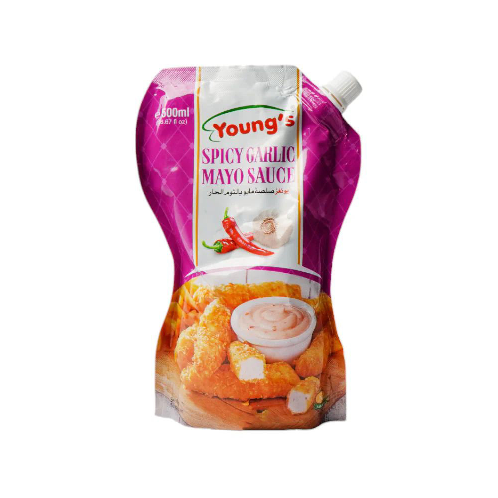 Picture of Young's Spicy Garlic Mayo Sauce 500ml