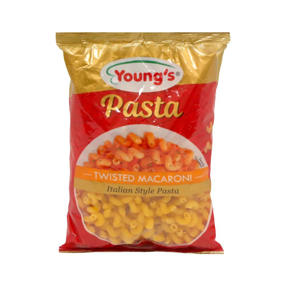 Picture of Young's Twisted Macaroni Italian Pasta 400gm