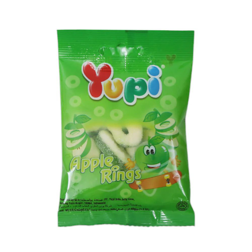Picture of Yupi Dippy Apple Rings Jelly 40gm