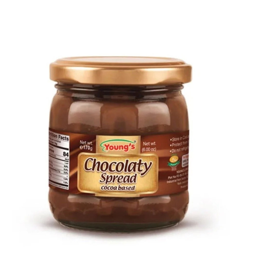 Picture of Young's Chocolaty Spread Cocoa Based 170gm