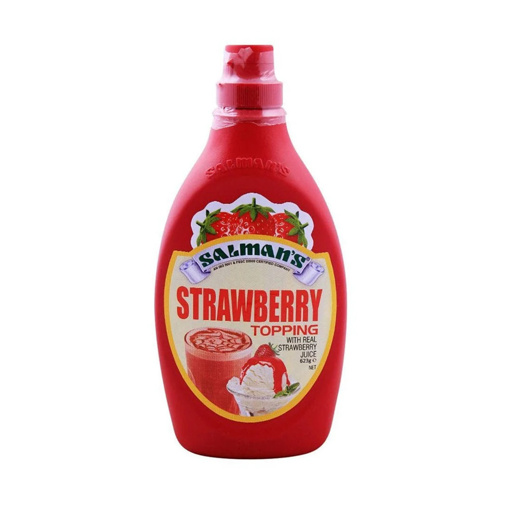 Picture of Salmans Strawberry Sauce 623GM
