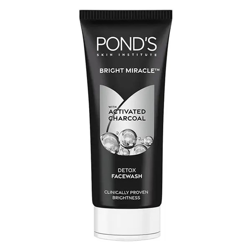 Picture of Pond's Bright Miracle Active Charcoal Face Wash 100gm