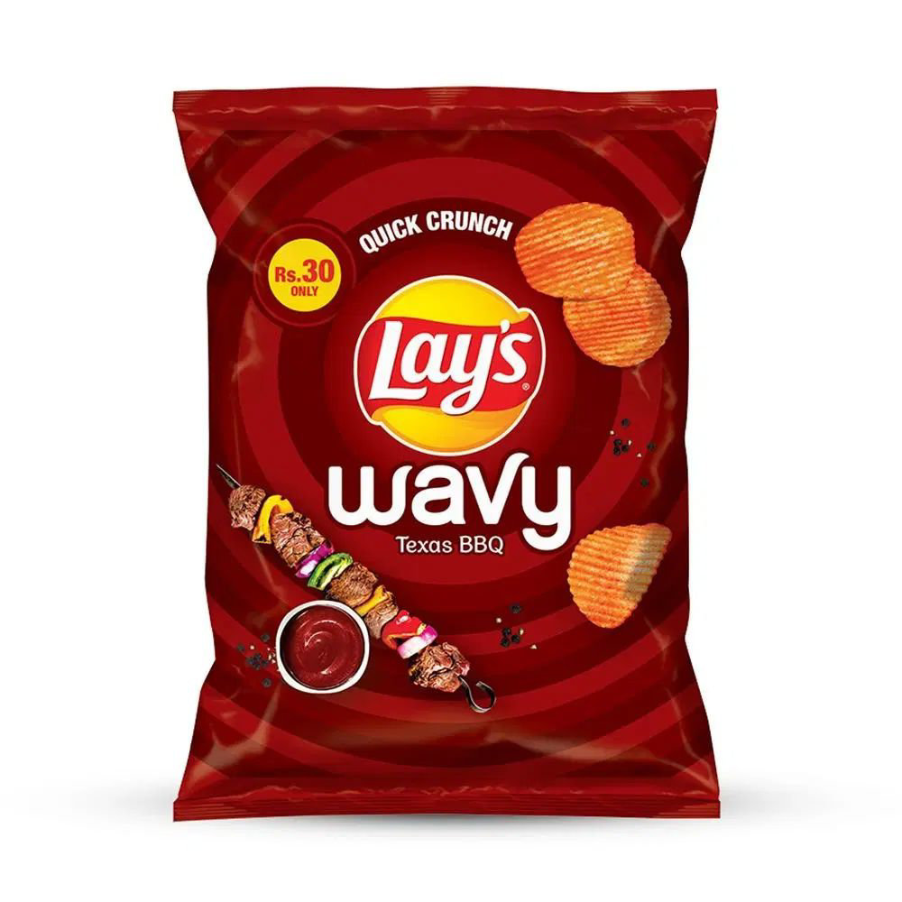 Picture of  Lays Wavy Texas BBQ 16GM
