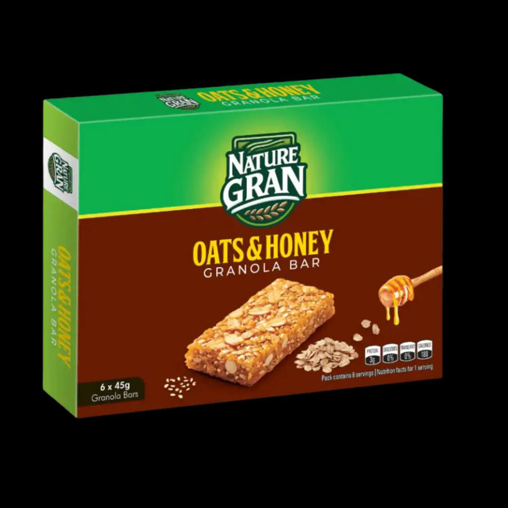 Picture of Nature Gran Oats & Honey Granola Bar 45GM