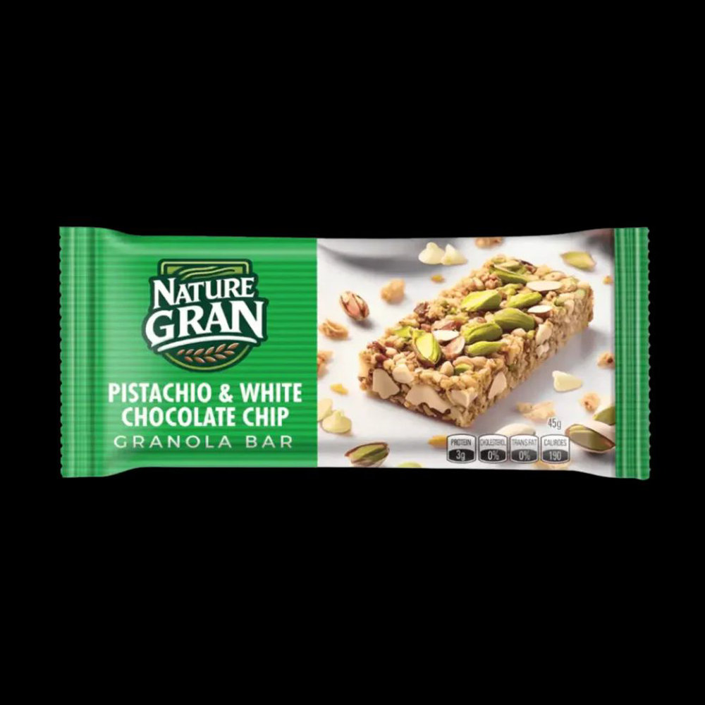 Picture of Nature Gran Pistachio & White Granola Bar 270GM