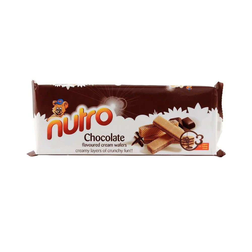 Picture of Nutro Chocolate Flavoured Cream Wafers 75GM
