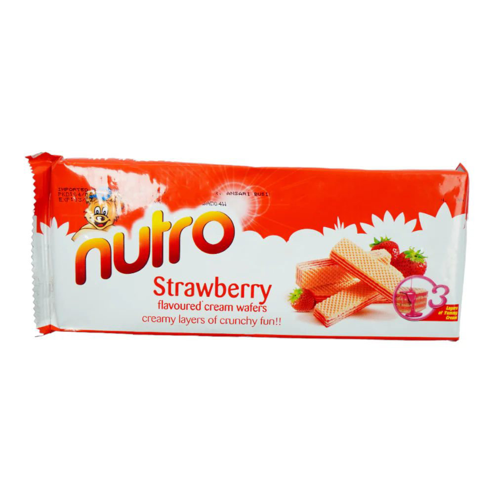 Picture of Nutro Strawberry Flavoured Kreme Wafers 75GM