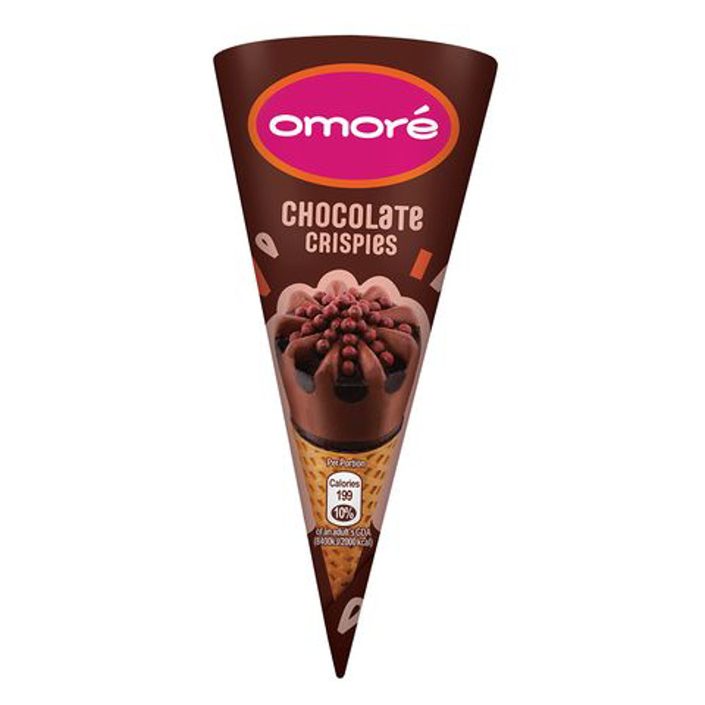 Picture of Omore Chocolate Crispies Cone 100ML 