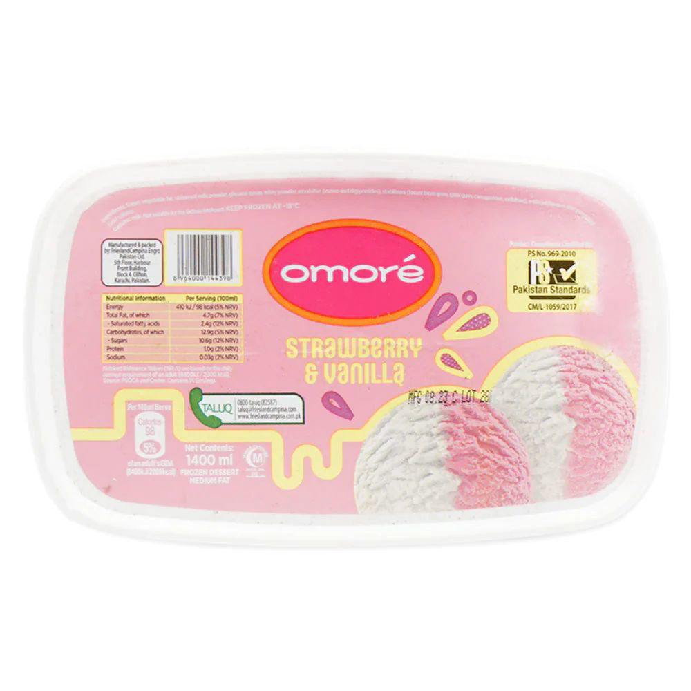 Picture of Omore Vanilla Ice Cream 600ML