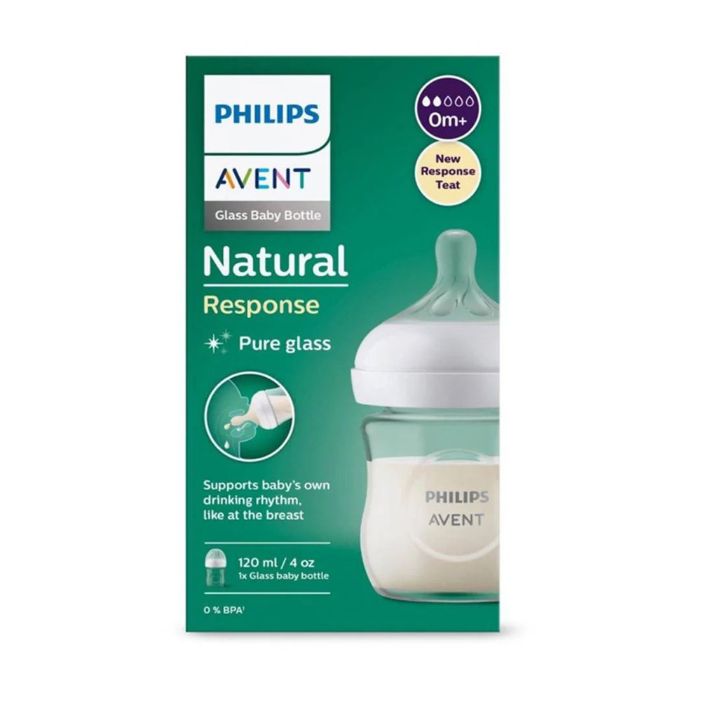 Picture of Philips Avent Natural Pure Glass Feeder 0m+ 120ML