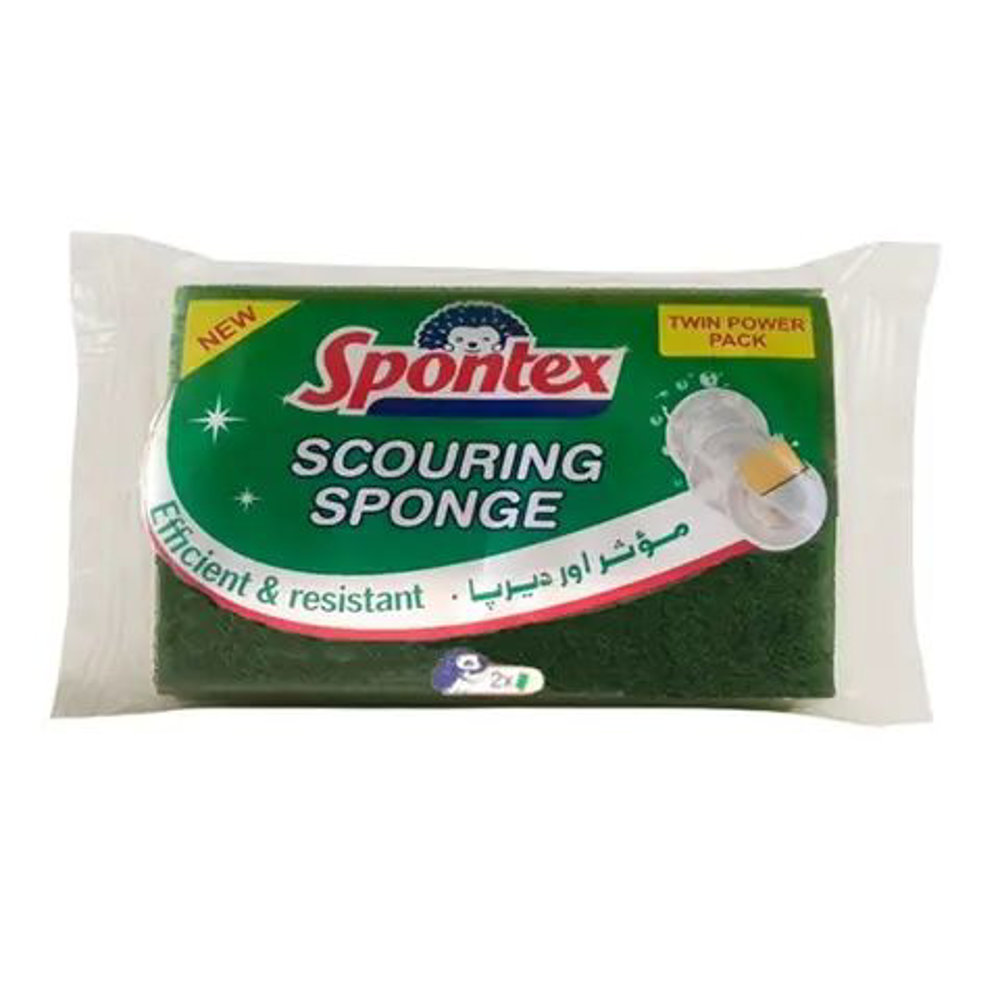 Picture of Spontex Scouring Sponge Twin Pack
