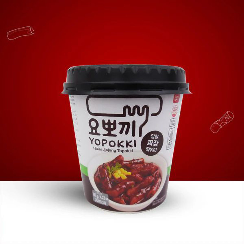Picture of Yopokki Cup Noodles Jjajang Topokki 120GM