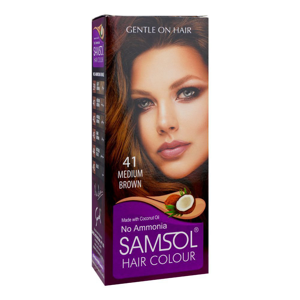 Picture of Samsol Hair Color 41 Medium Brown