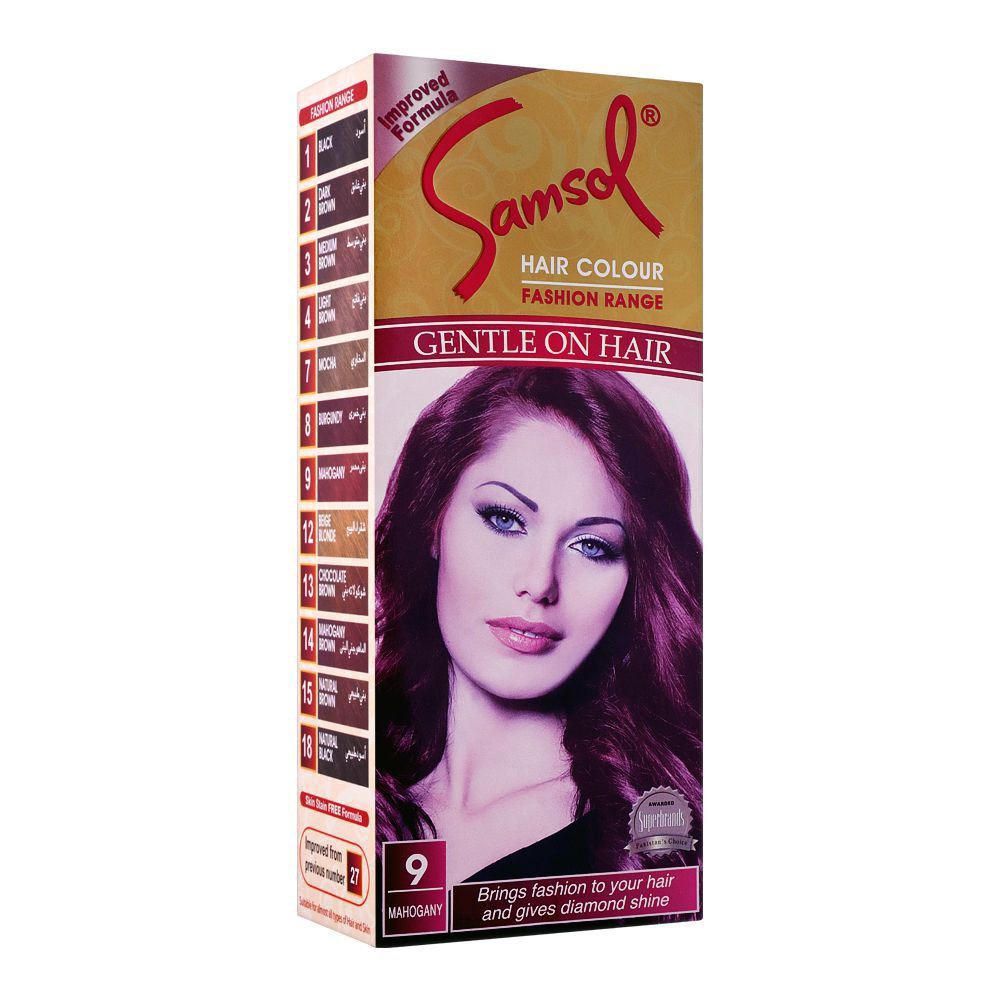 Picture of Samsol Hair Color 9 Mahogany 