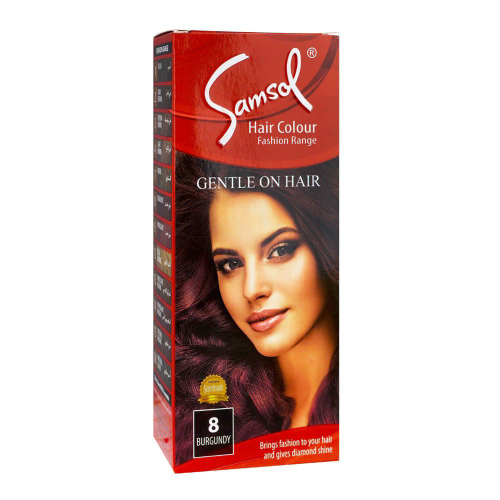 Picture of Samsol Hair Color 8 Burgundy 