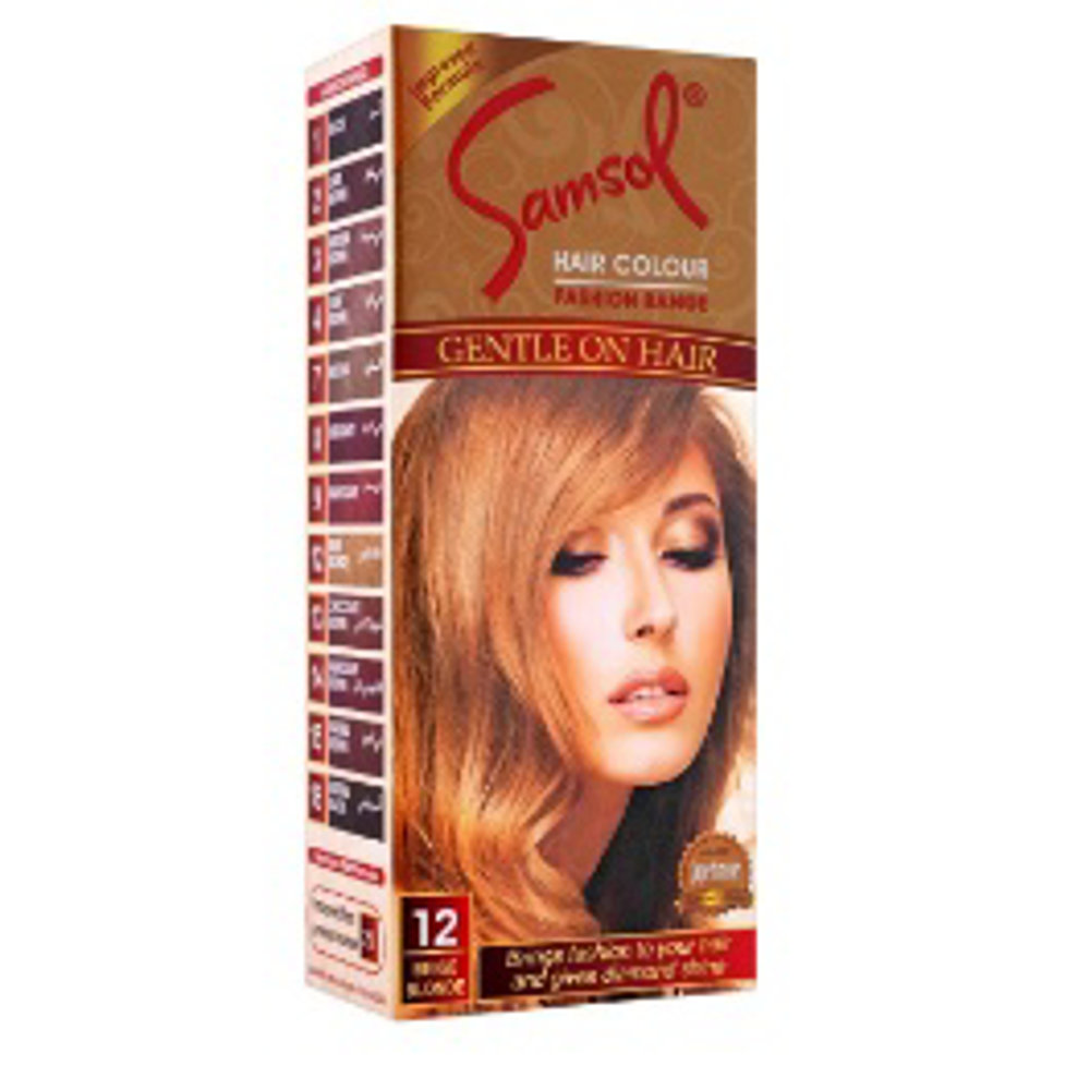 Picture of Samsol Hair Color 12 Beige Blonde 
