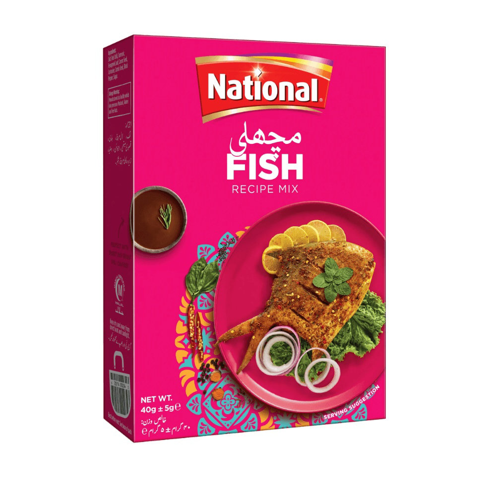 Picture of National Fish Recipe Mix 115GM