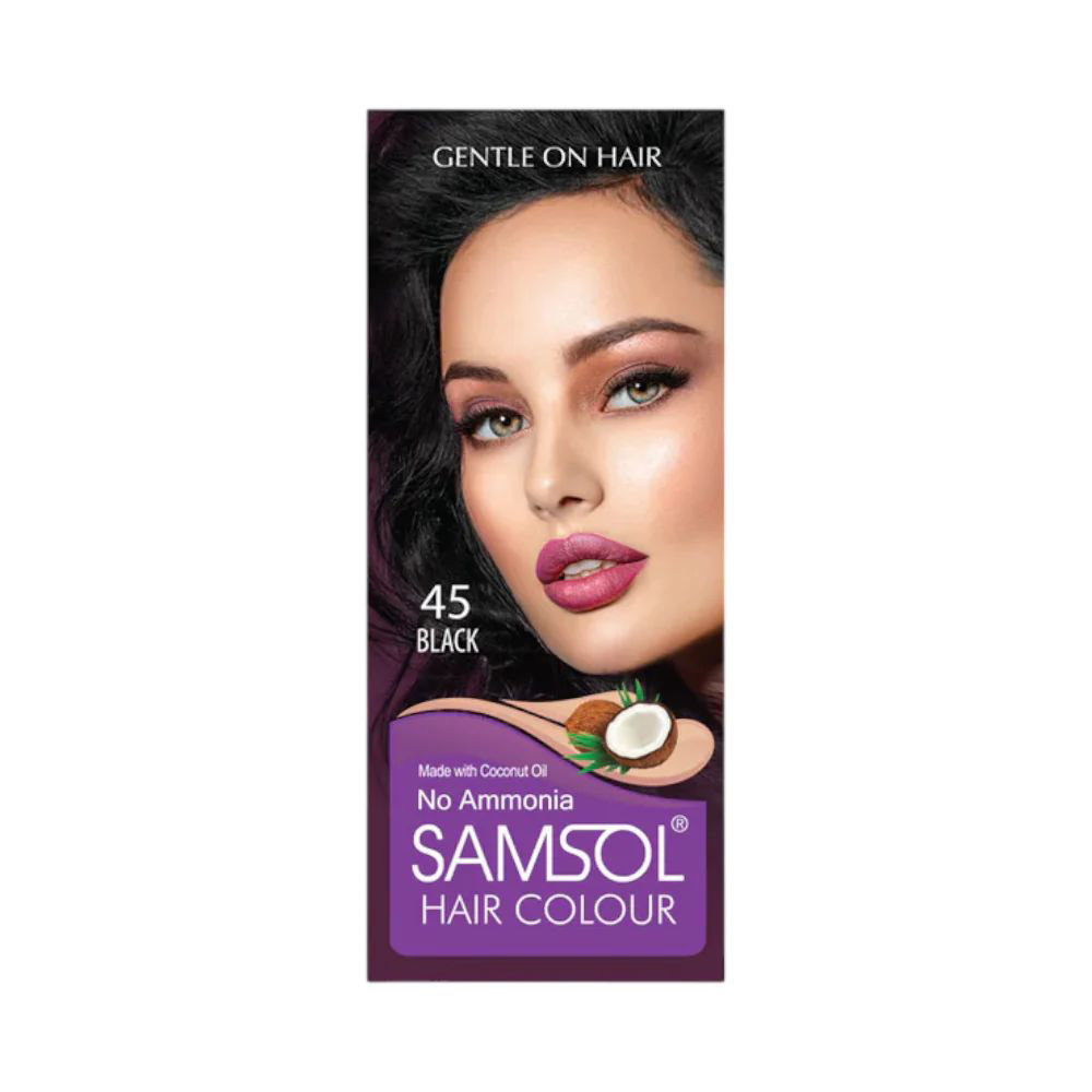Picture of Samsol Hair Color 45 Black