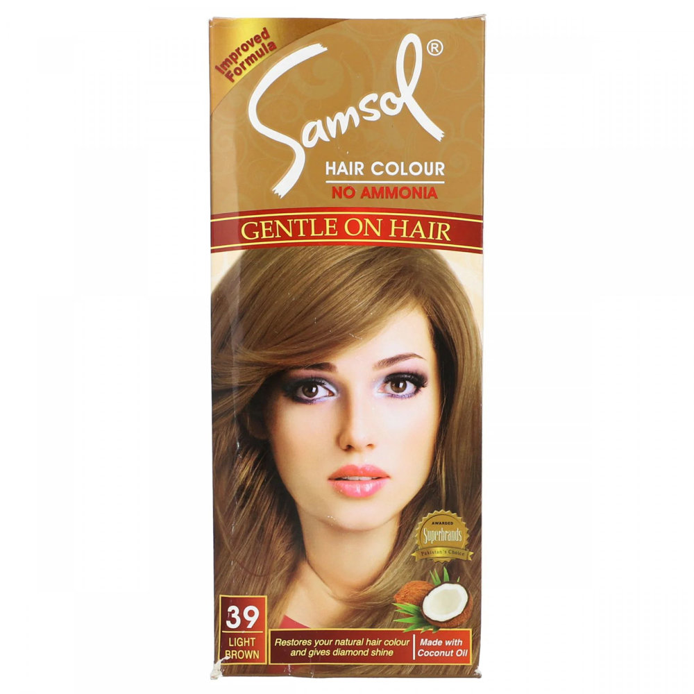 Picture of Samsol Hair Color 39 Light Brown 