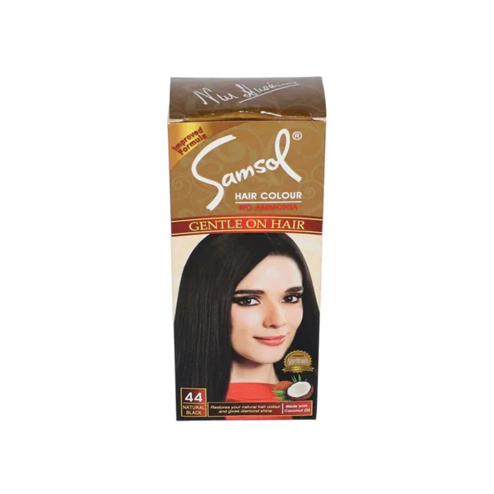 Picture of Samsol Hair Color 44 Natural Black