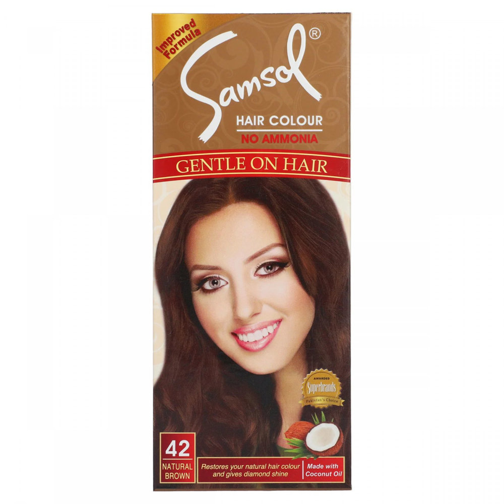 Picture of Samsol Hair Color 42 Natural Brown