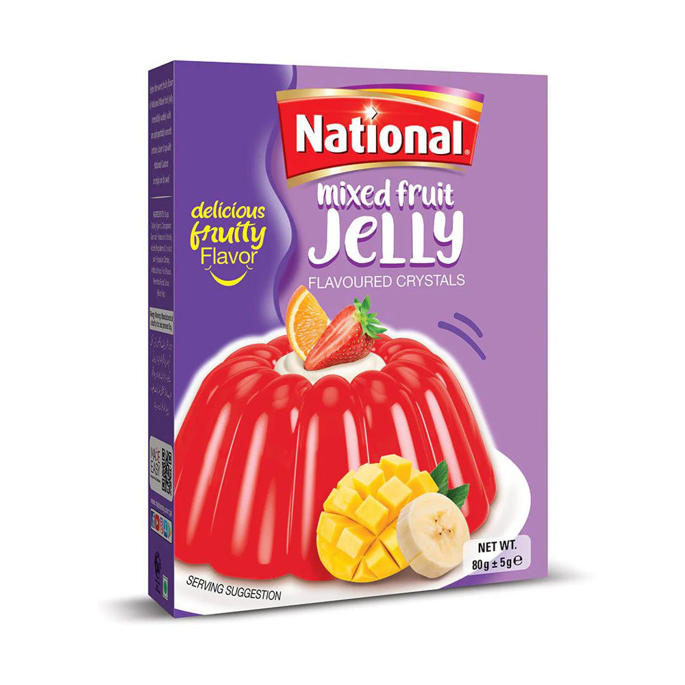 Picture of National Crystals Mixed Fruit Jelly 80GM