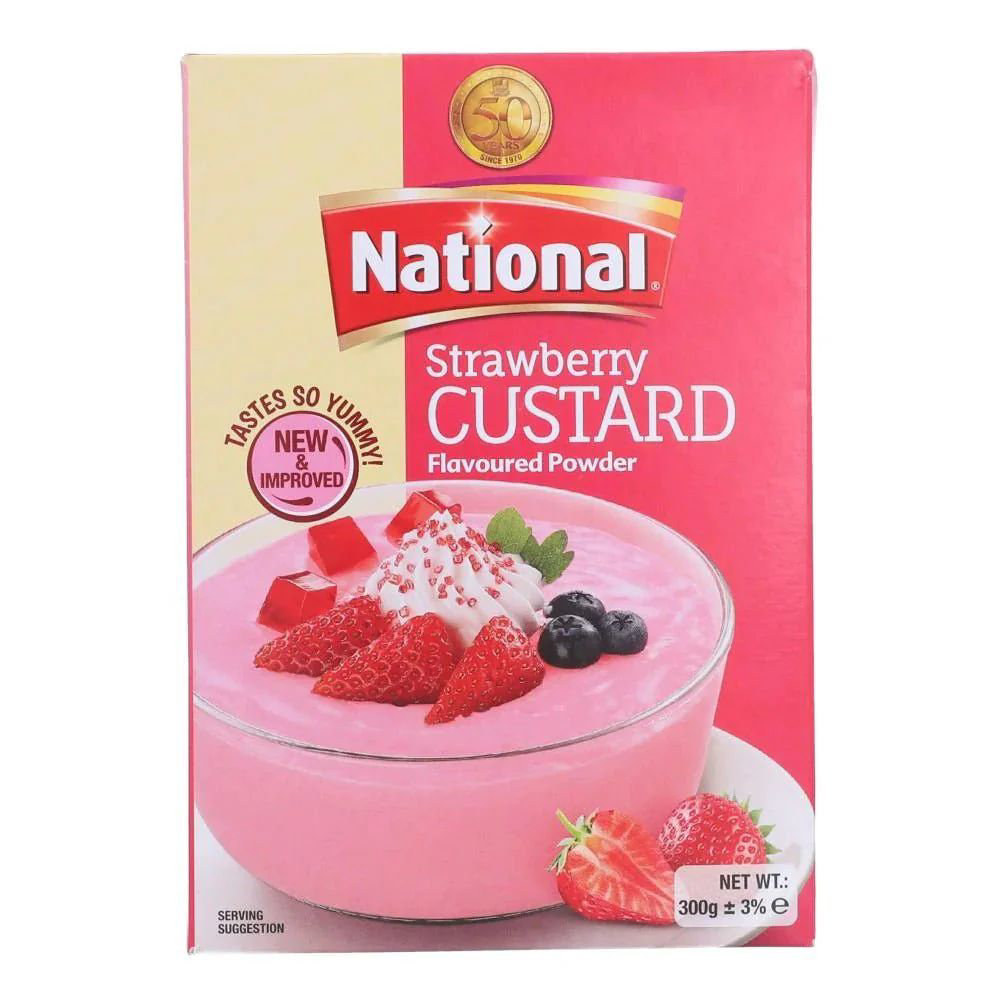 Picture of National Strawberry Custard 275GM