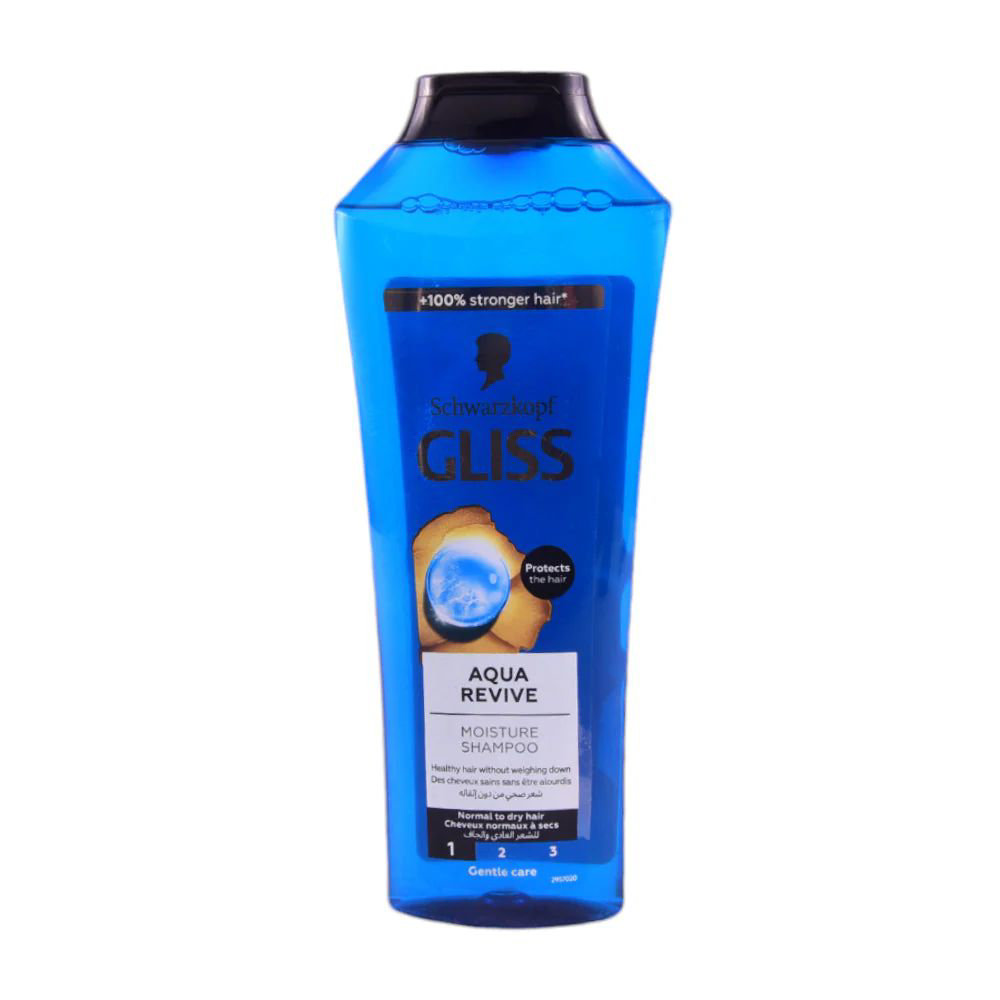 Picture of Schwarzkopf Gliss Aqua Revive Shampoo 400ML