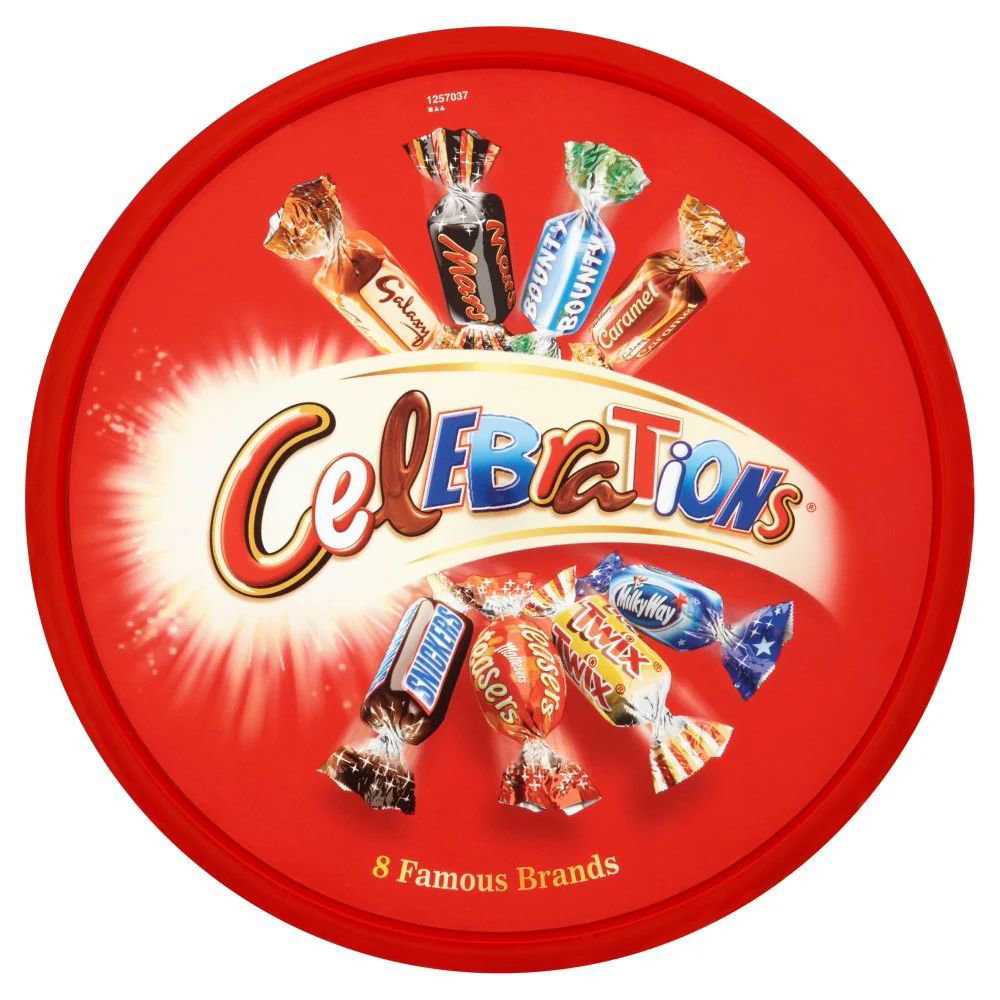 Picture of Nestle Celebrations Chocolate Tub 550GM