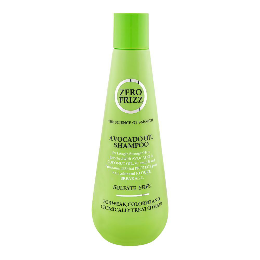 Picture of Zero Frizz Avocado Oil Shampoo 355ML