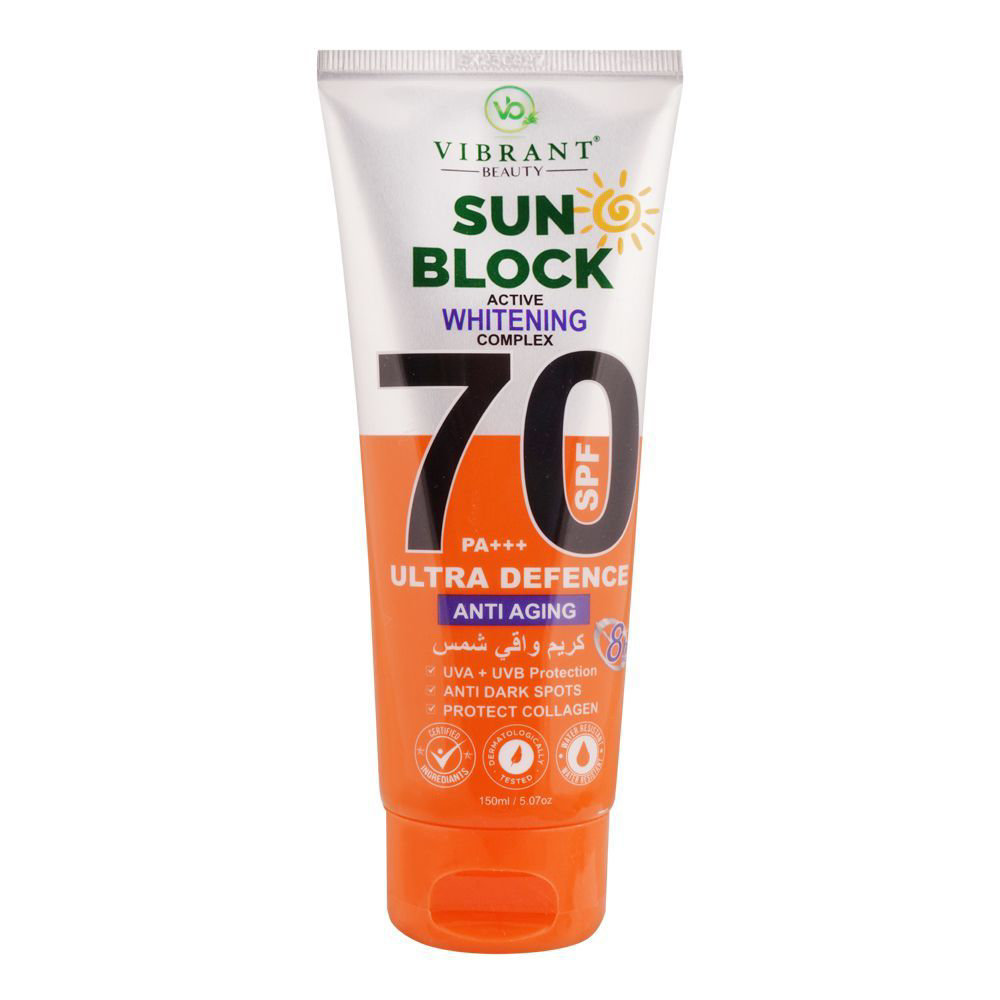 Picture of Vibrant Sun Block Anti Aging 70Pa+ 150ML
