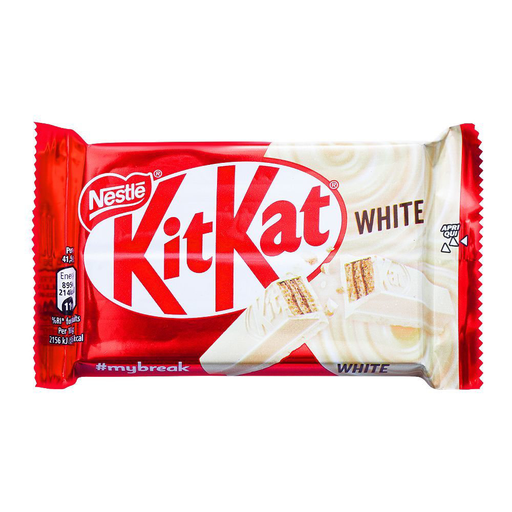 Picture of Nestle KitKat 4 Finger White Chocolate 41GM