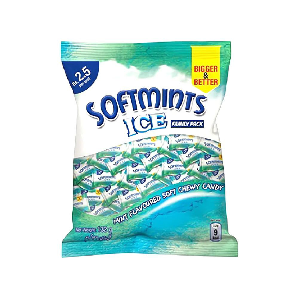 Picture of Softmints Ice Mint Flavored Chewy Candy 8GM 