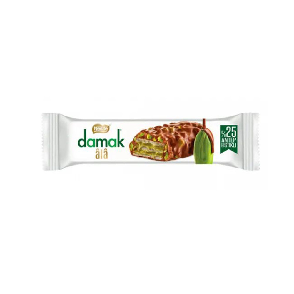 Picture of Nestle Damak Ala Pistachio Brown Chocolate 30GM