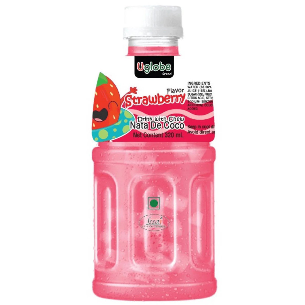 Picture of Uglobe Strawberry Juice With Chew 320ML