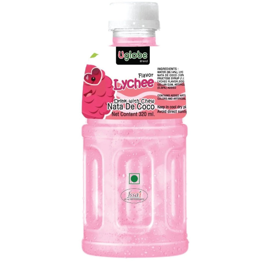 Picture of Uglobe Lychee Juice With Chew 320ML