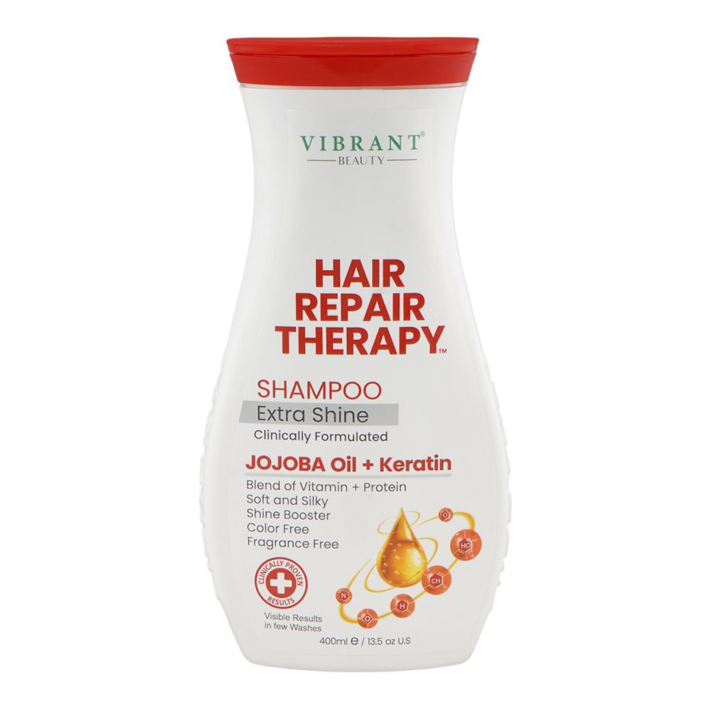 Picture of Vibrant Jojoba + Oil Keratin Shampoo 400ML