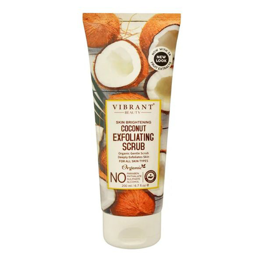 Picture of Vibrant Coconut Exfoliating Scrub Face Wash 200ML