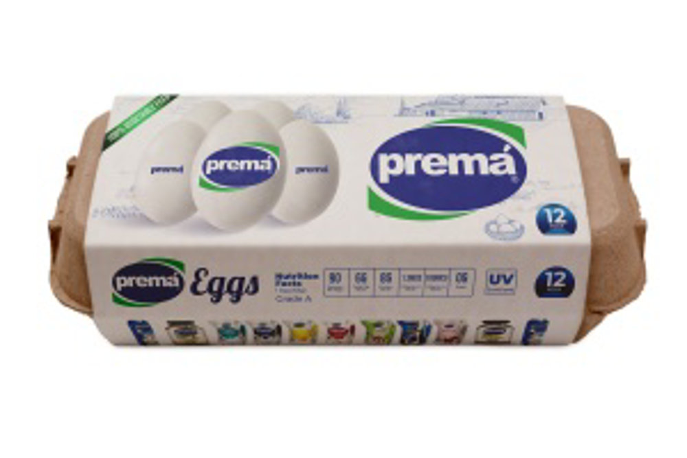 Picture of Prema White Eggs 12Pcs