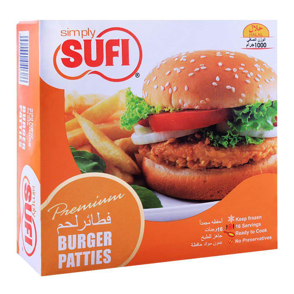 Picture of Sufi Burger Patties 1000GM