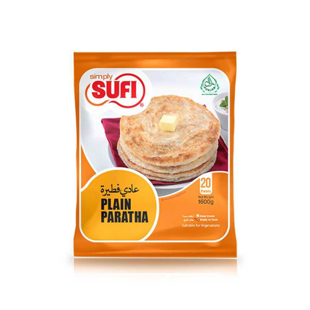 Picture of Sufi Plain Paratha 20 Pieces 1600GM