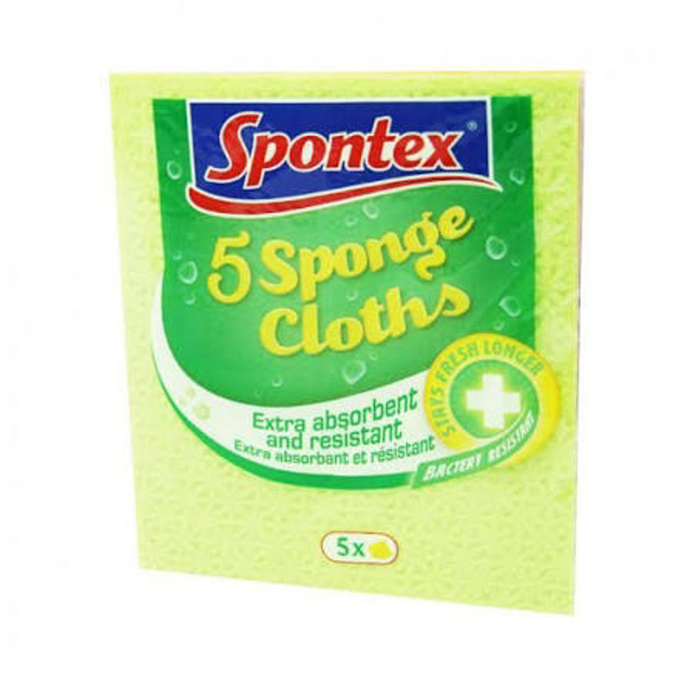 Picture of Spontex 5 Sponge Cloths