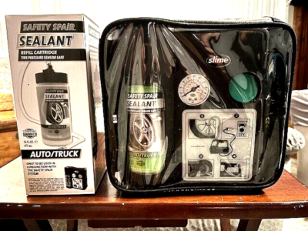 Picture of Slime Safety Spair Sealant+Compressor Kit Bag 