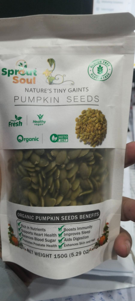 Picture of Sprout Soul Pumpkin Seeds 150GM
