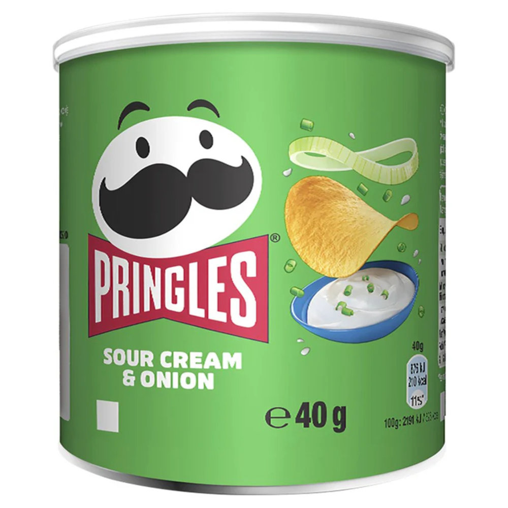 Picture of Pringles Sour Cream & Onion Chips 40GM