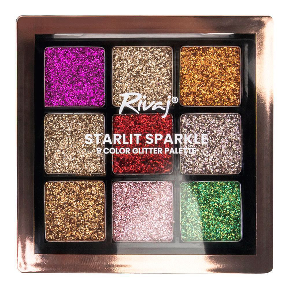 Picture of Rivaj Starlit Sparkle 9 Color Glitter Paltette 04
