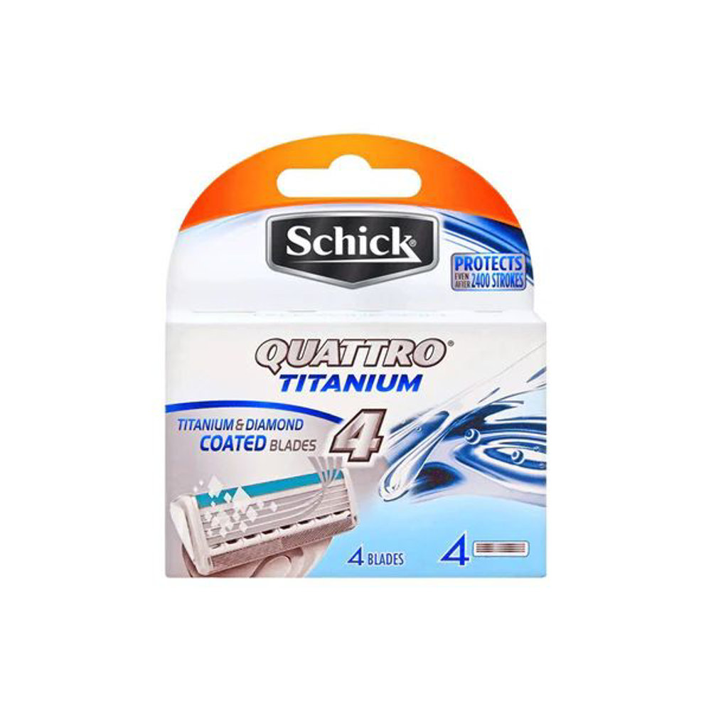 Picture of Schick Quattro 4 Titanium 2Pcs