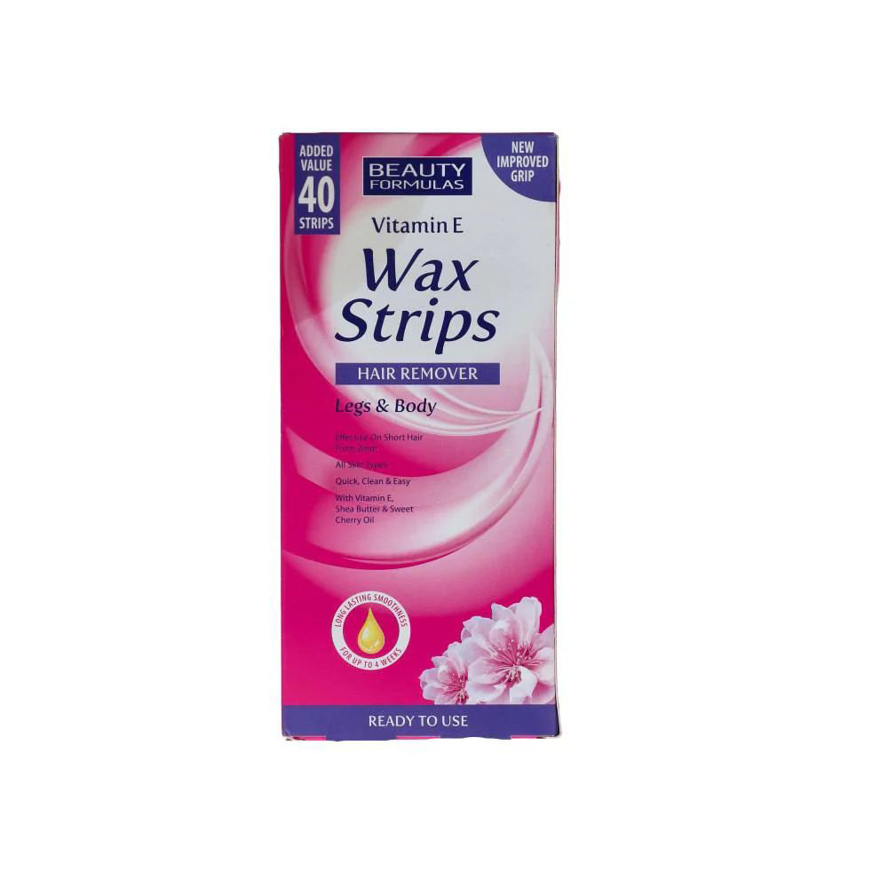 Picture of Beauty Formulas Hair Remover Wax 40 Strips