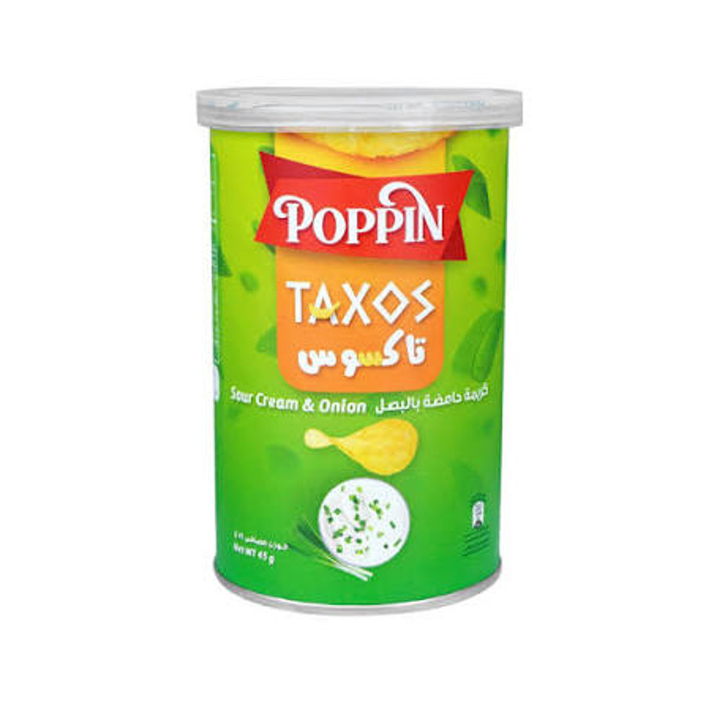 Picture of Poppin Taxos Sour Cream 45GM
